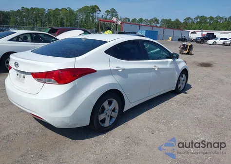 2013 Hyundai Elantra Gls from USA, damaged, VIN 5NPDH4AE1DH374606